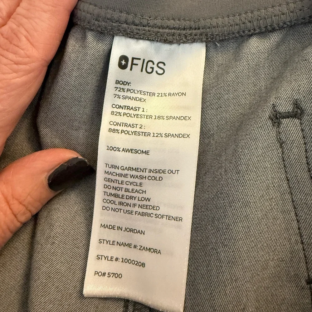 Figs Graphite  Zamora Scrub Pants - Picture 4 of 6